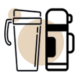 travel flask icon